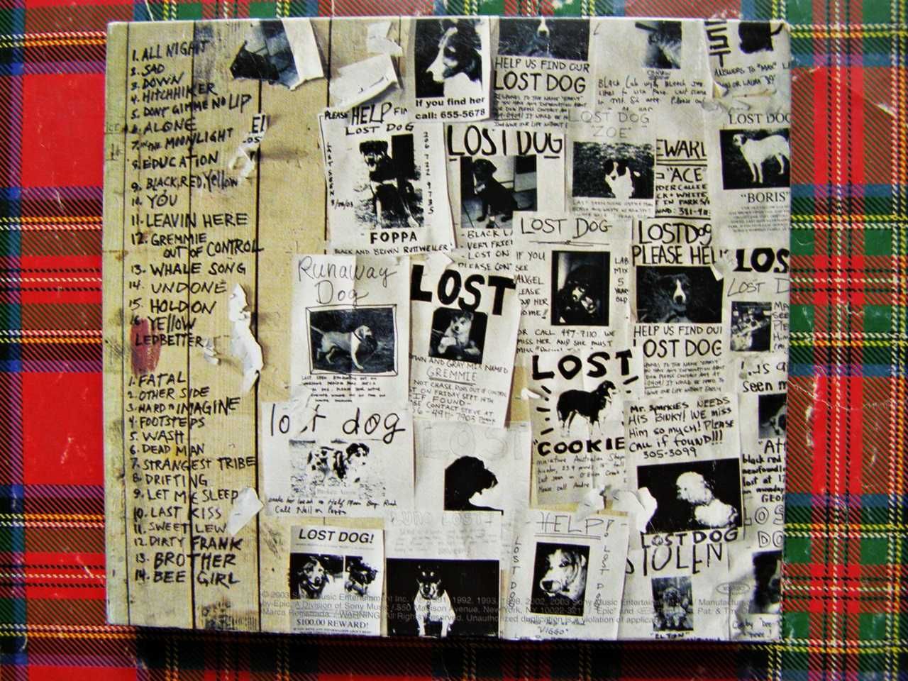 PEARL JAM - Lost Dogs / 2XCD /Digipack 1st Press CANADA ! N/Mint