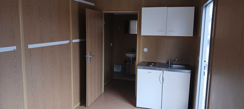 Kontener 20' biurowy socjalny z łazienką oraz kuchenką