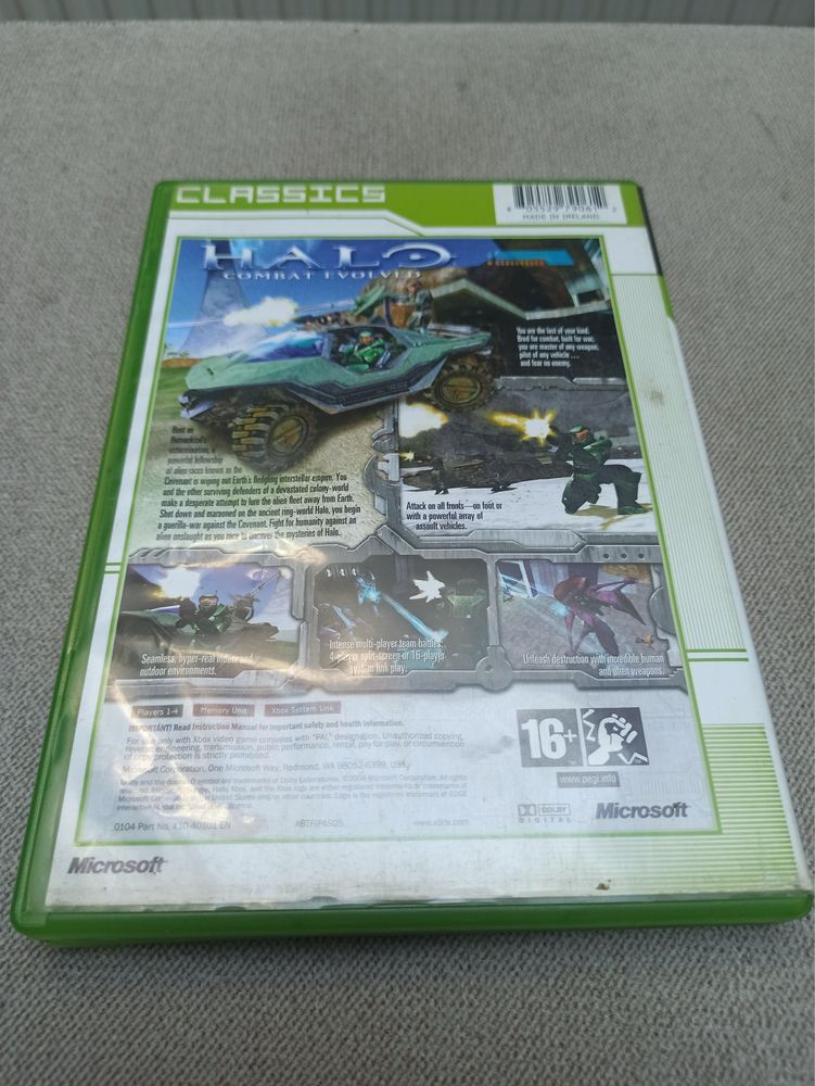 HALO Combat Evolved gra xbox 360