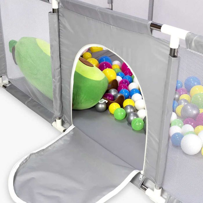 Дитячий манеж з баскетбольним кільцем, 180х120см