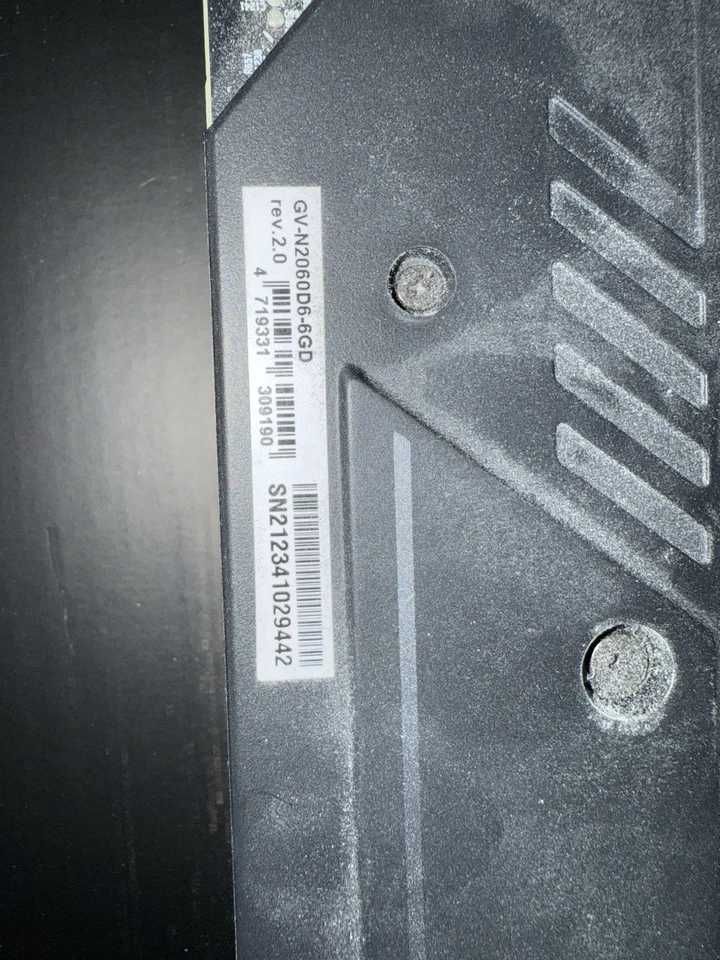 Відеокарта RTX 2060 12Gb Gigabyte Рідкісна !