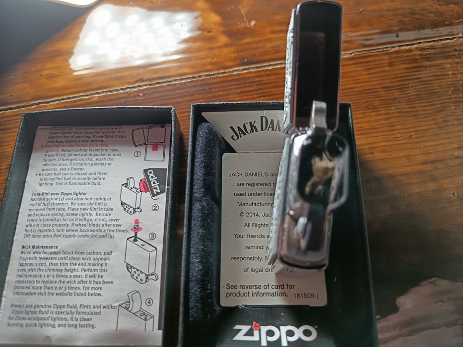 Zippo Jack Daniel's edition