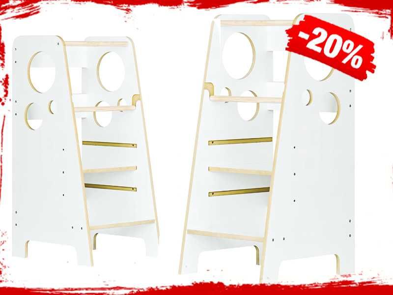 Profesjonalny KITCHEN HELPER Pomocnik Kuchenny Biały Dzieci (-20%)