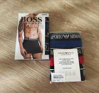 Bokserki meskie hugo boss, armani