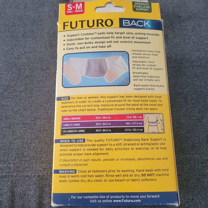Pas stabilizujacy kręgosłup Futuro