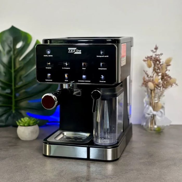 НЕДОРОГО!!! Рожковая кофемашина, Рожкова кавоварка Zepline ZP-6806