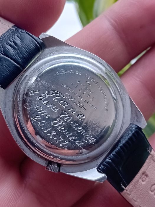 Часы Seiko "Actus" 21 камень Япония автоподзавод периода СССР