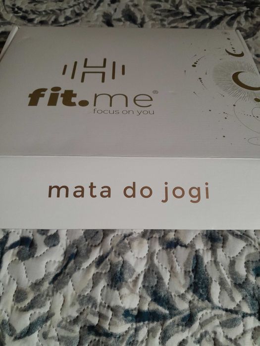 Mata do jogi zamszowa Fit.me Żuraw 1,5mm - nowa