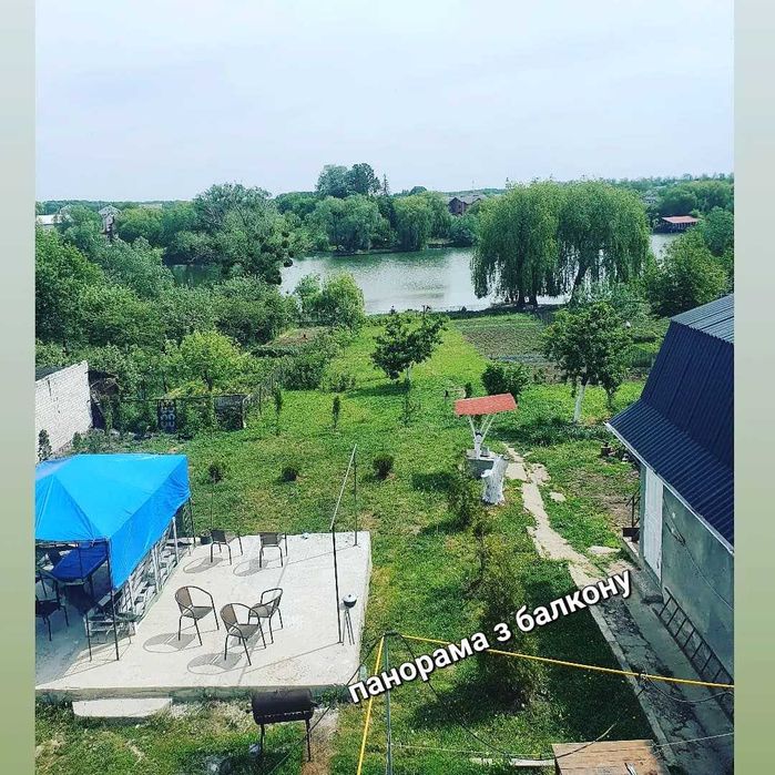 Частина будинку подобово біля озера(ціна з особи)
