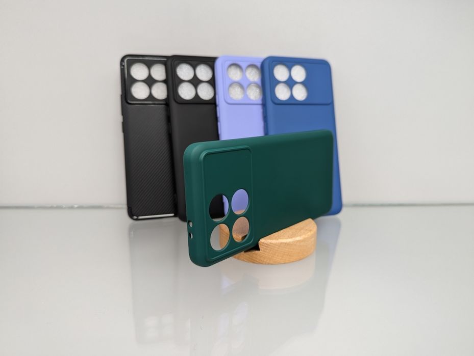 Xiaomi Poco F6 PRO Противоударный чехол  софт тач чохол