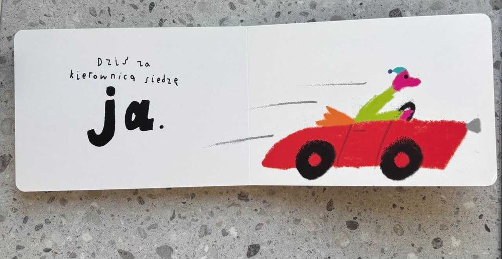 Auto Jedziesz z nami? Jan Bajtlik ksiązka dla malucha