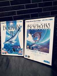 Ecco the Dolphin 1,2 Sega MD Japan Ntsc