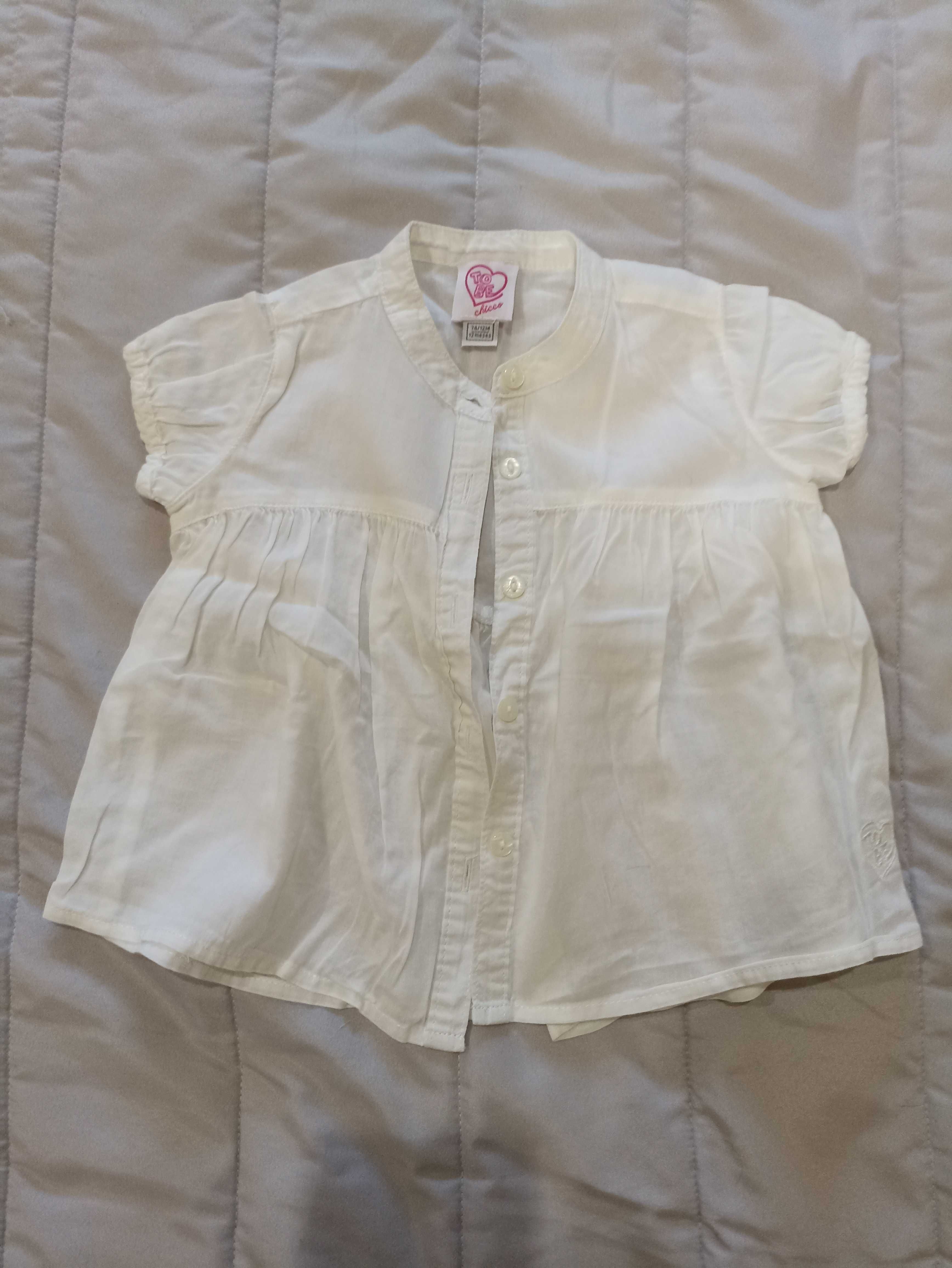 Camisas bebé menina 12/18 meses