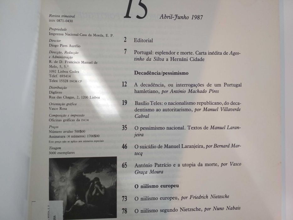 Conjunto de 3 revistas Prelo (porte incluído)
