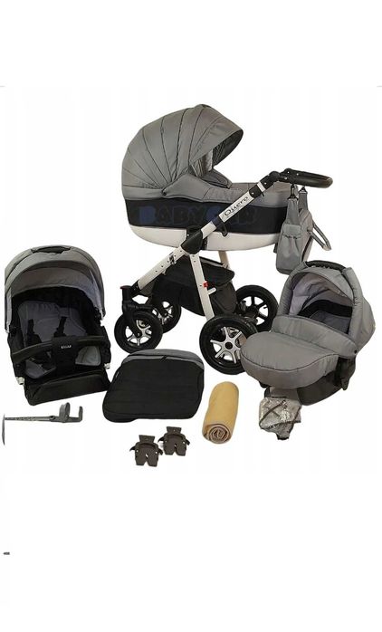 wozek 3 funkcyjny bardzo malo uzywany zadbany czysty