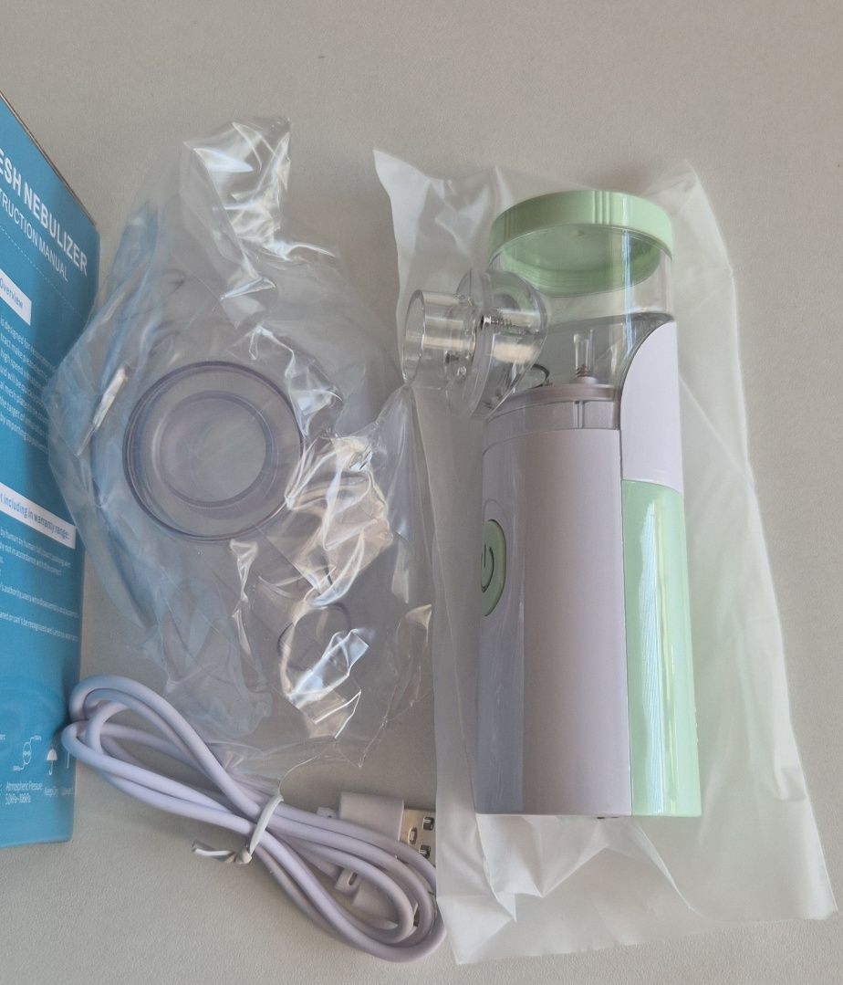 INHALATOR NEBULIZATOR SIATECZKOWY przenośny dla dzieci dorosłych USB