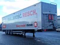 Reisch RUCHOMA PODŁOGA 8MM  Rama na całej długości naczepy , Oś podnoszona , SAF , Podłoga 8mm