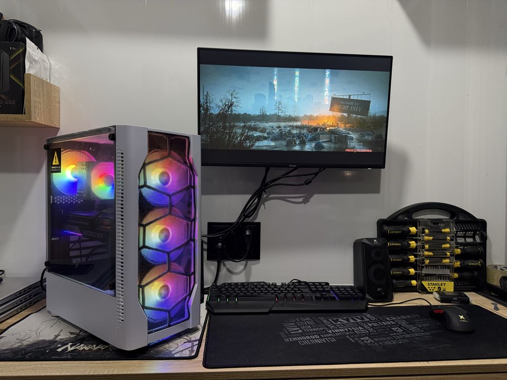 Компьютер Ігровий Системний блок Ryzen 5+16ddr+ssd 740+Asus rtx 3060ti