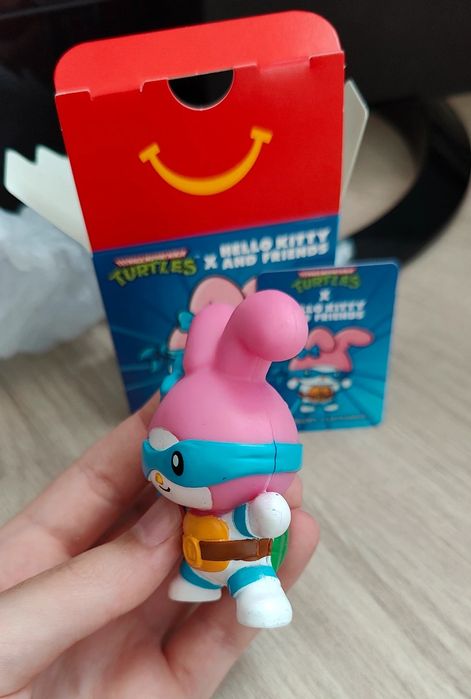 Figura My Melody x Leonardo | TMNT x Hello Kitty&Friends | McDonald's