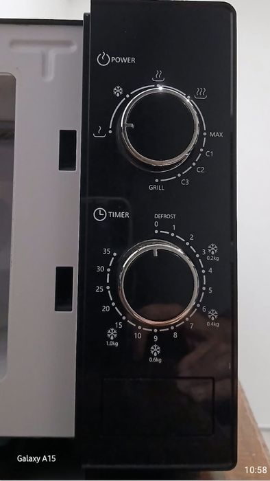 Microondas Flama 1888 FL c/Grilo Preto