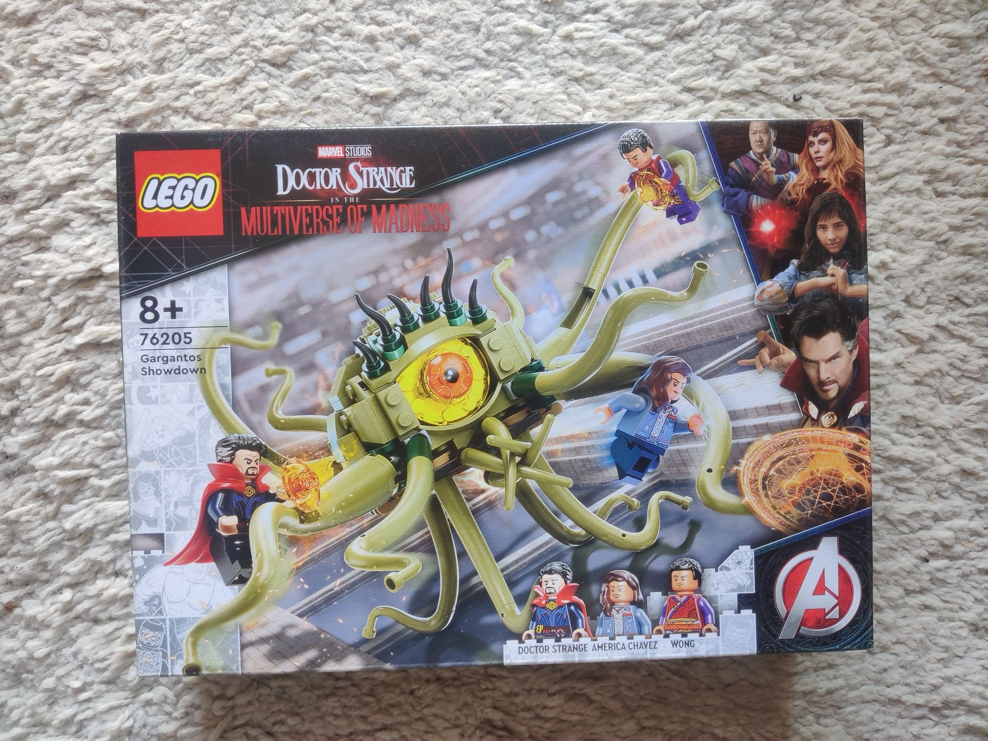 Lego Marvel Super Heroes 76205 Starcie z Gargantosem