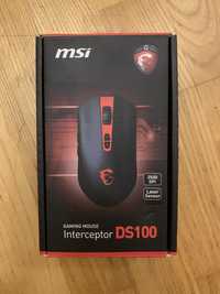 Myszka gamingowa MSI Interceptor DS100 - nieużywana!