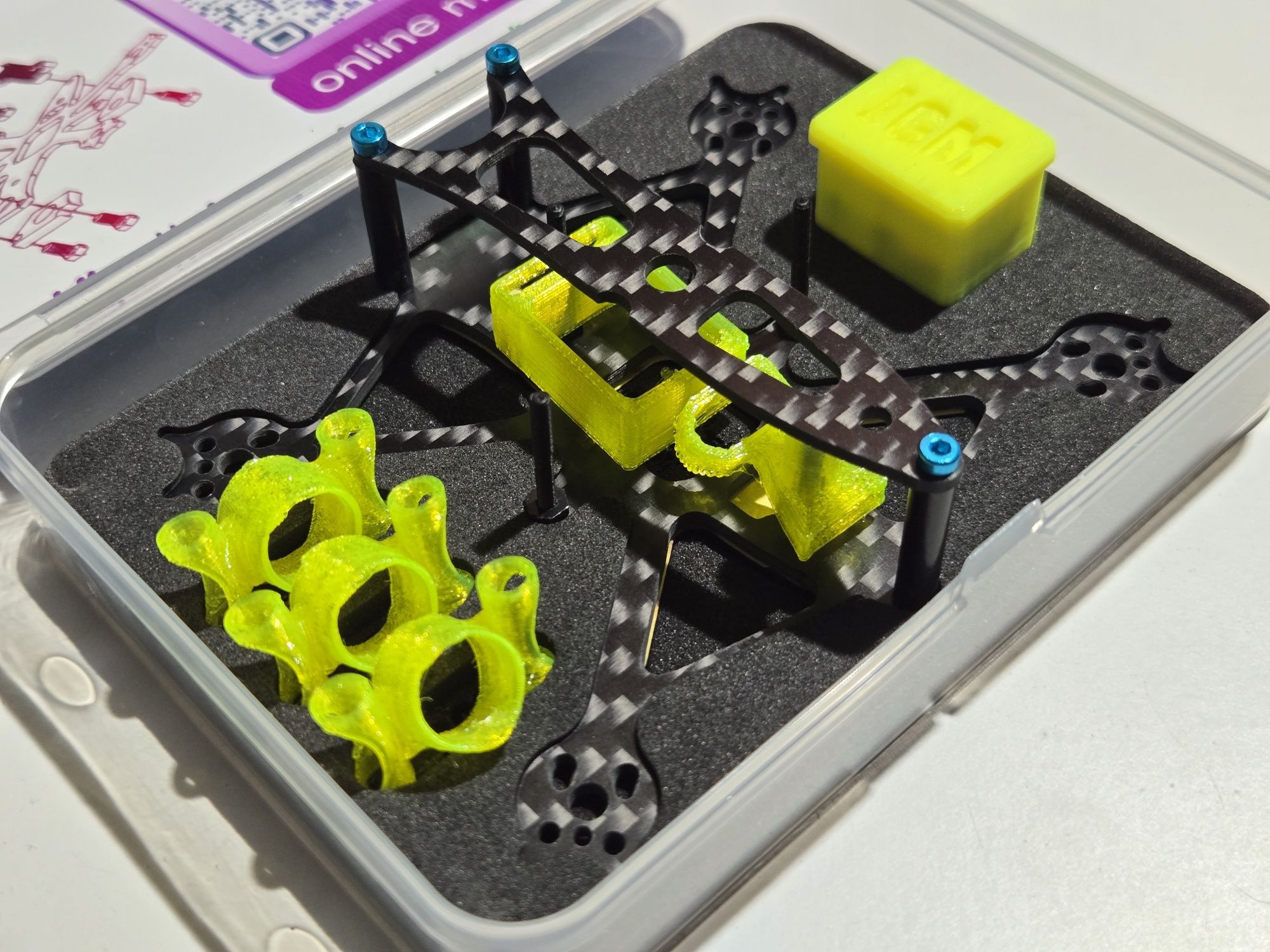 Jagitto 2 cale ramka FpV Analog & Hdzero