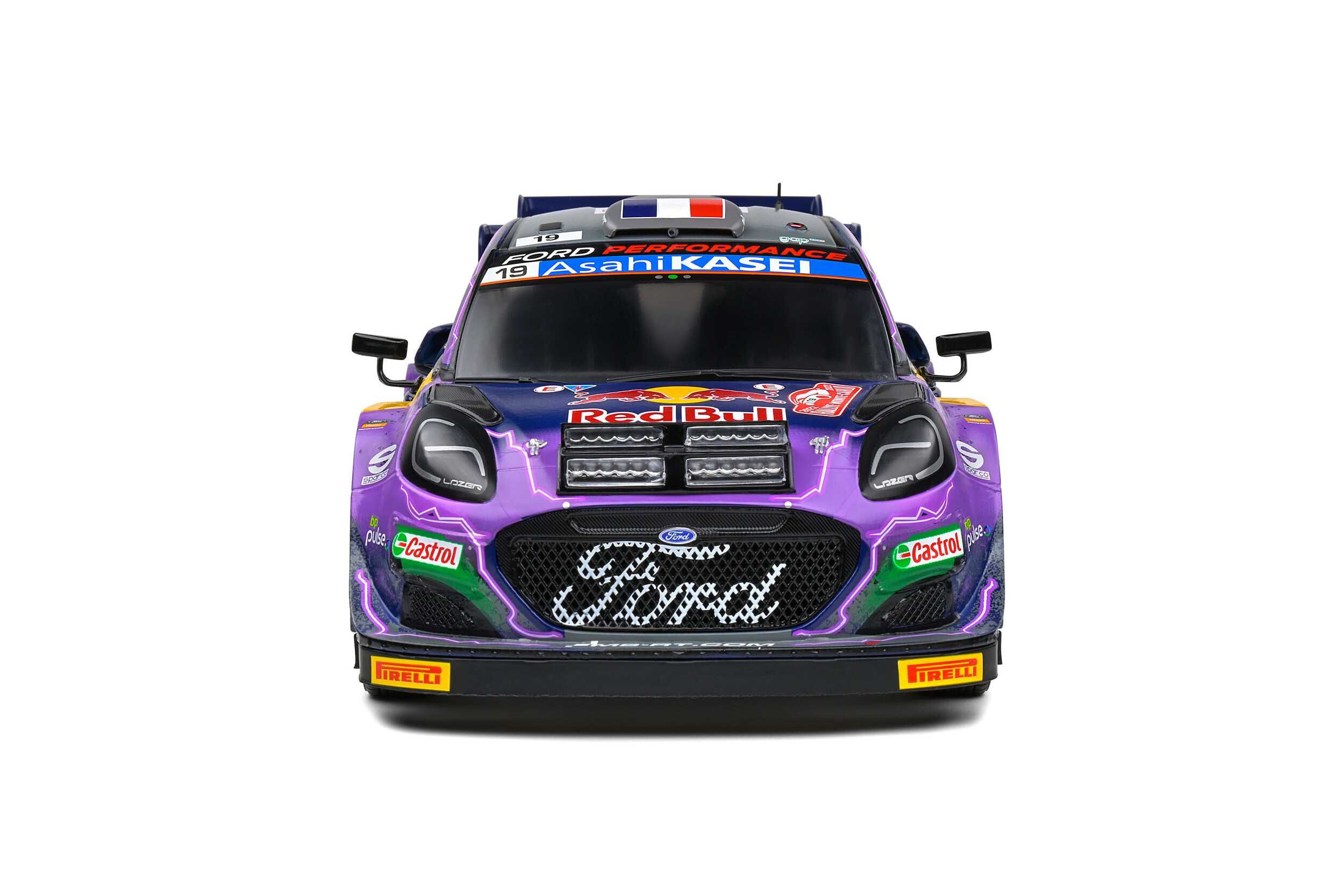 Ford Puma "Red Bull" S.Loeb #19 Rally Monte Carlo 2022 - 1/18 - Solido