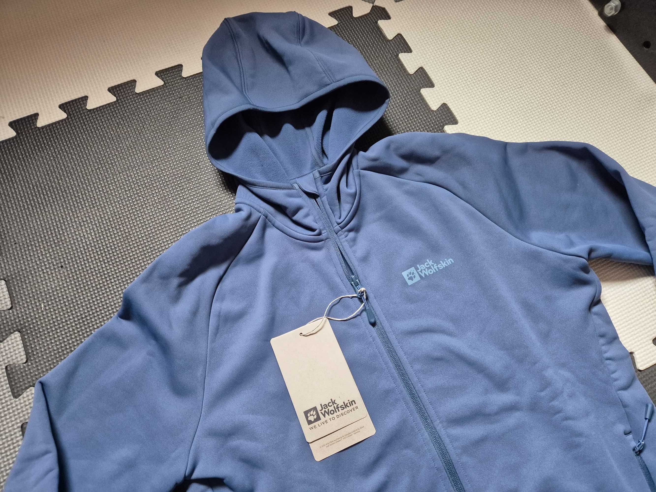 Nowa męska bluza turystyczna górska polarowa polar Jack Wolfskin M
