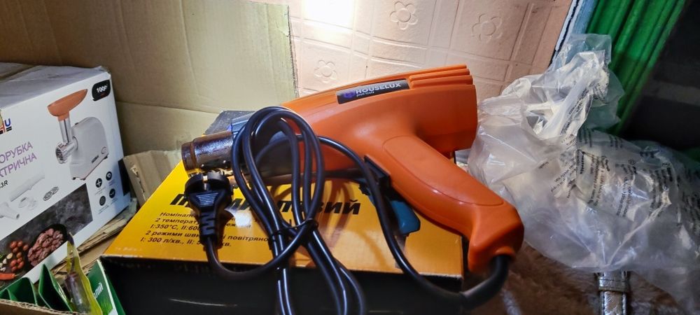 Новий Промисловий будівельний фен 1600 Вт