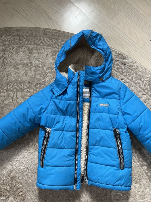 Lenne зимова куртка для хлопчика 104 розмір з утепленням тедді