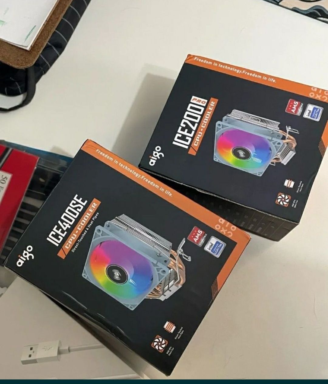 Башенный кулер AIGO Ice 200 PRO- 95 TDP,башня для ПК, кулер для компью