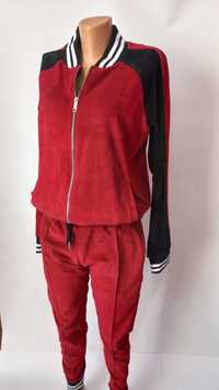 Чоловічий червоний спортивний костюм 48 розмір Boohoo