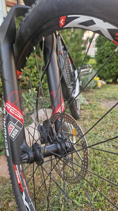Rower CUBE doskonały stan, 27 przełożeń Shimano Deore, felgi Schwalbe