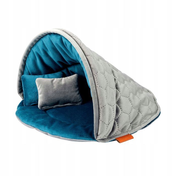 domek legowisko duże posłanie muszla dla gryzonia królika świnki 50x34