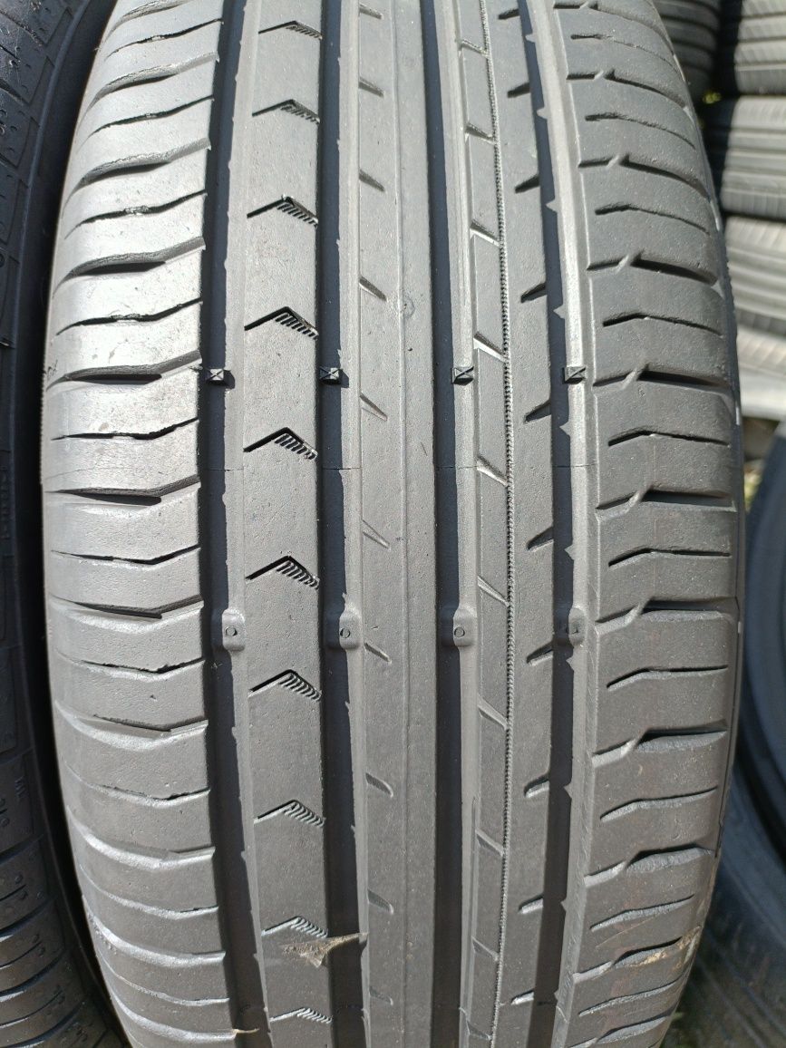 195/55r16 Continental ContiPremiumContact 5 z 2021r 7mm jak nowe