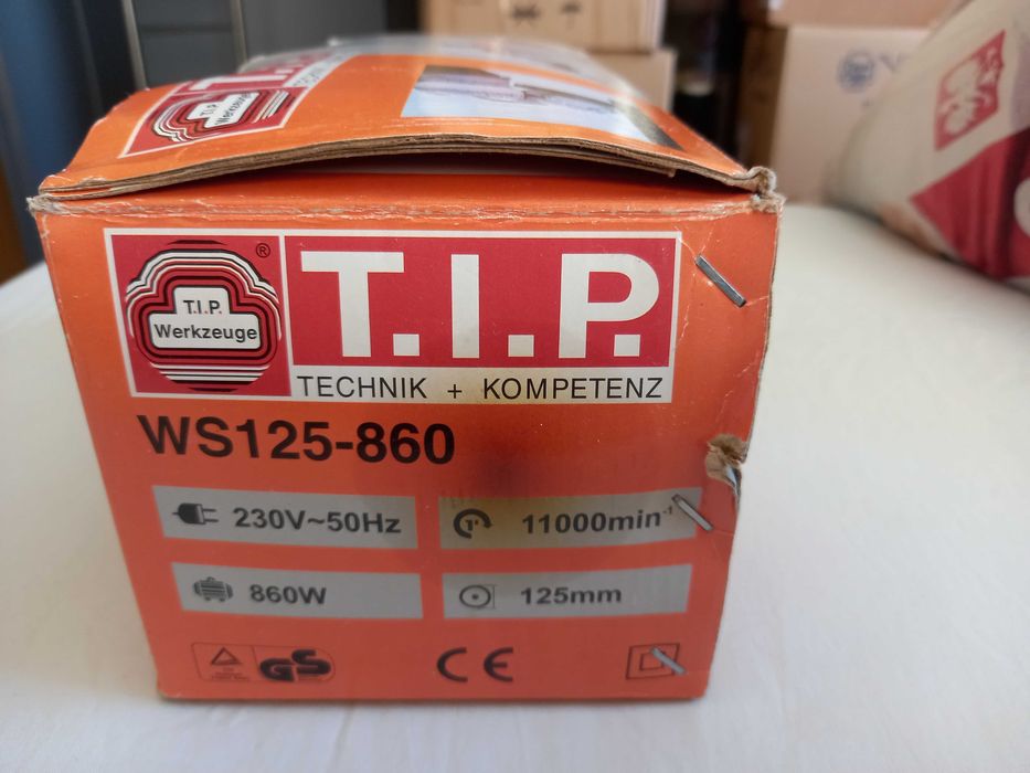 Szlifierka Kątowa 125mm 860W Siecowa Mocna