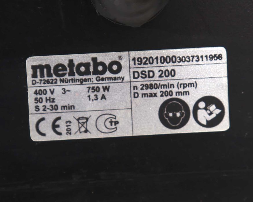 Szlifierka stołowa Metabo DSD 200