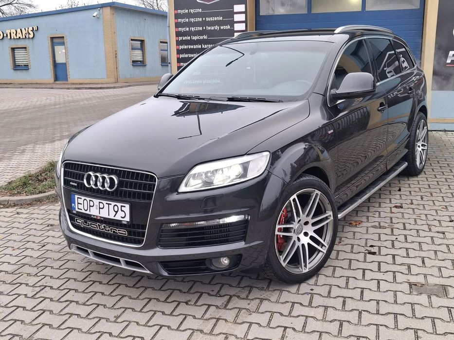 Audi Q7 3.0 TDI 233KM Quattro Sline Navigacja Felga 21 Prywatnie