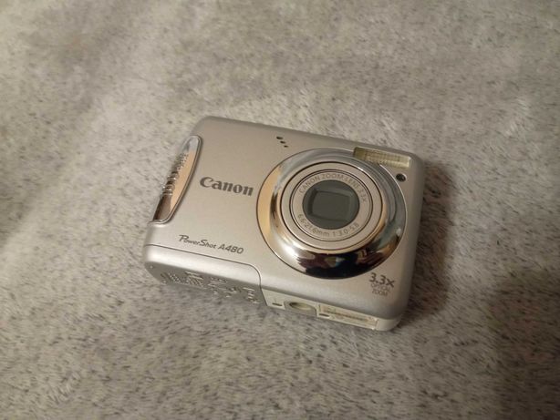 APARAT CYFROWY Canon PowerShot A480 - uszkodzony