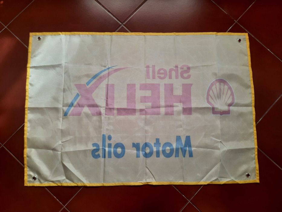 Bandeira Publicitária Pneus Shell