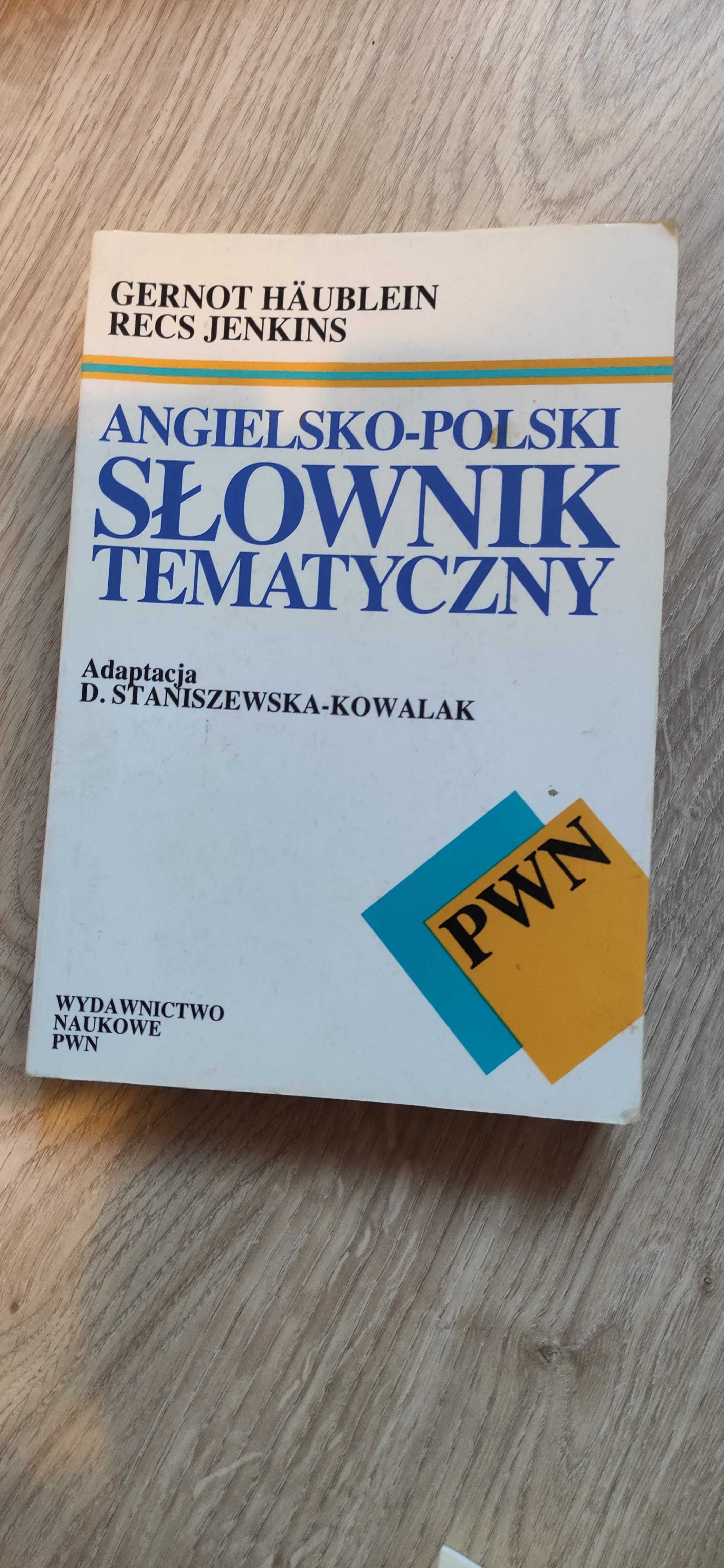 Angielsko-polski słownik tematyczny PWN