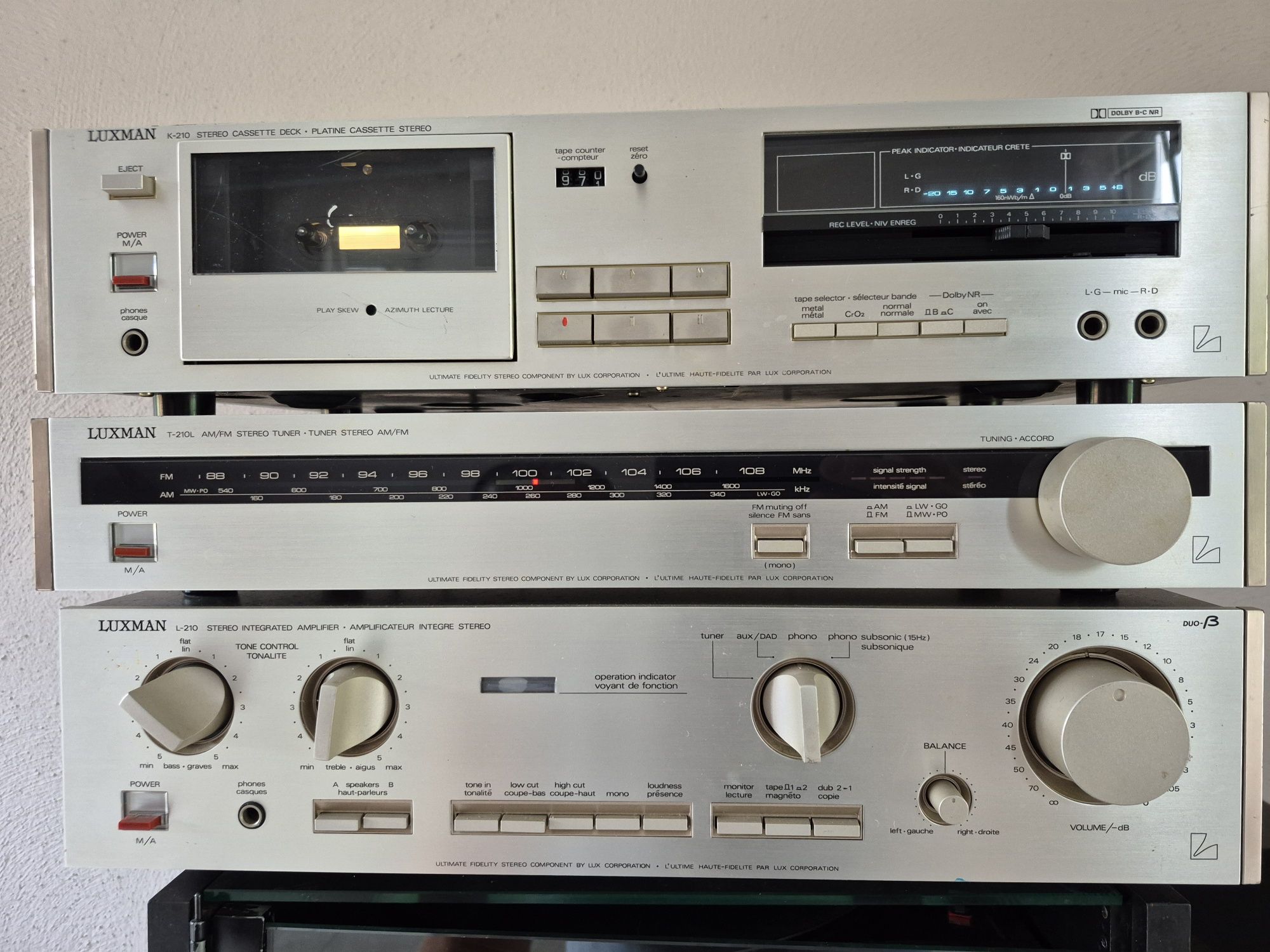 Luxman L-210.T-210L.K-210
