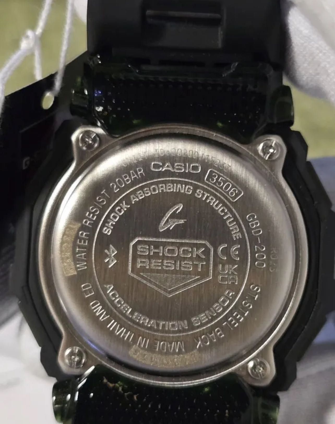 Мужские наручные часы Casio G-Shock GBD-200UU-1E