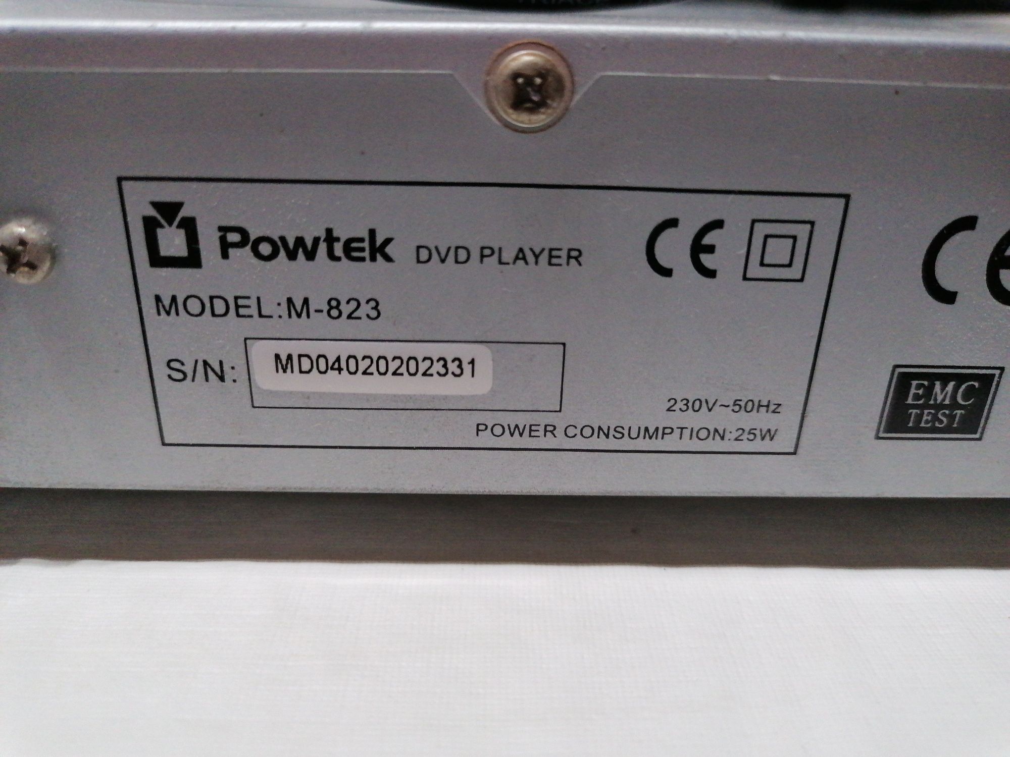 Leitor de DVD Powtek  usado