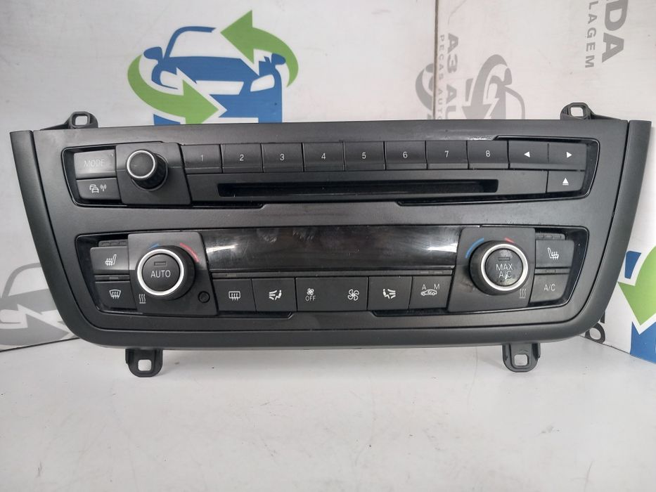 Painel multifunções interruptor rádio CD A/C BMW Serie3 F30