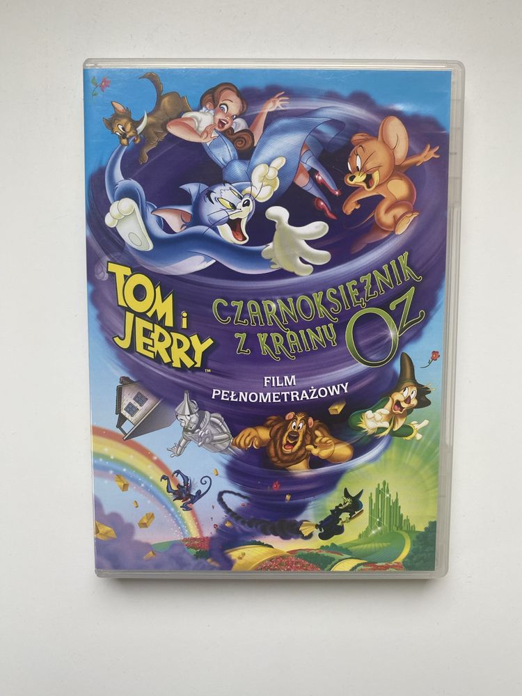 Film DVD Tom I jerry i Czarnoksiężnik z krainy Oz
