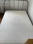 Lozko ikea z materacem Hafslo 140x 200