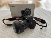 Canon EOS 5d MarkIII +  EF 24-105mm f/4L IS USM + 2 objectivas e flash