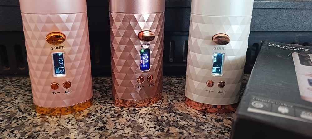 CZYTAJ OPIS !! Bezprzewodowa lokówka do włosów z funkcjo power bank